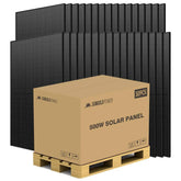 Sungold Power 500W MONO BLACK PERC SOLAR PANEL FULL PALLET (32 PANELS) - Green Vista Living